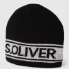 S.Oliver RED LABEL Beanie Mit Label-Print – Schwarz 13