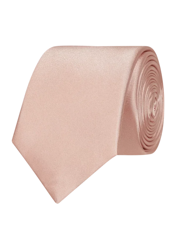 Willen Krawatte Aus Reiner Seide (6 Cm) – Rosa 1