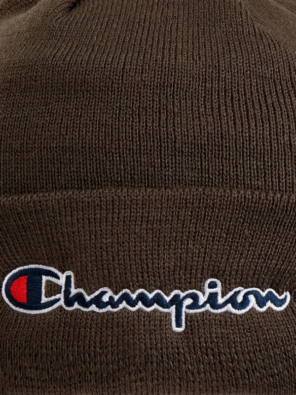 CHAMPION Mütze Mit Logo-Stickerei – Olivgrün 3