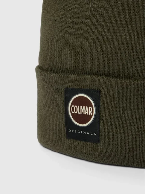 Colmar Originals Beanie Mit Label-Patch – Olivgrün 3