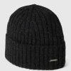 BOSS Beanie Mit Label-Detail Modell ‚T-Lino‘ – Schwarz 8