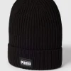 Puma Beanie Mit Label-Detail Modell ‚Ribbed Classic Cuff‘ – Schwarz 8