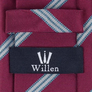 Willen Krawatte Aus Seide (6 Cm) – Fuchsia 6