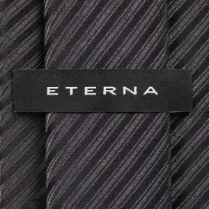 Eterna Krawatte Aus Reiner Seide (7,5 Cm) – Schwarz 6