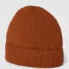 Tiger Of Sweden Beanie In Strick-Optik – Rostrot 10