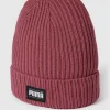 Puma Beanie Mit Label-Detail Modell ‚Ribbed Classic Cuff‘ – Pflaume 10