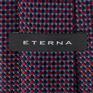 Eterna Krawatte Aus Seide (7,5 Cm) – Marineblau 6