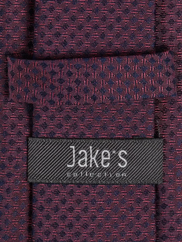 Jake*s Krawatte Aus Seide (6,5 Cm) – Rot 3