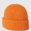 Esprit Beanie Mit Label-Detail – Orange 8