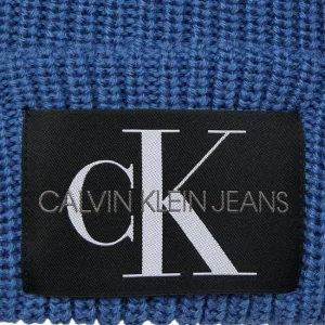 Calvin Klein Jeans Beanie Aus Wollmischung – Royalblau 6