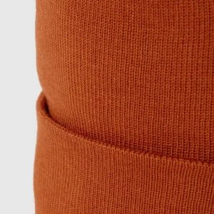 S.Oliver RED LABEL Beanie Mit Breitem Umschlag – Orange 6