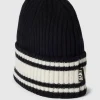 Gant Beanie Mit Kontraststreifen Modell ‚STRIPED WOOL COLLEGIATE‘ – Schwarz 10