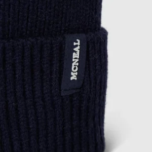 MCNEAL Beanie Mit Label-Detail – Marineblau 6