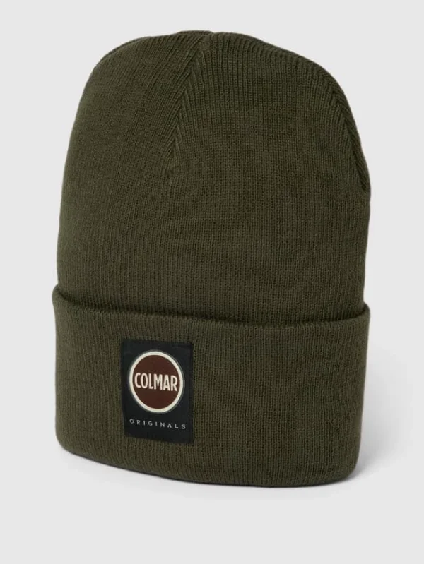 Colmar Originals Beanie Mit Label-Patch – Olivgrün 1