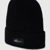 REVIEW Beanie Mit Label-Patch – Schwarz 10