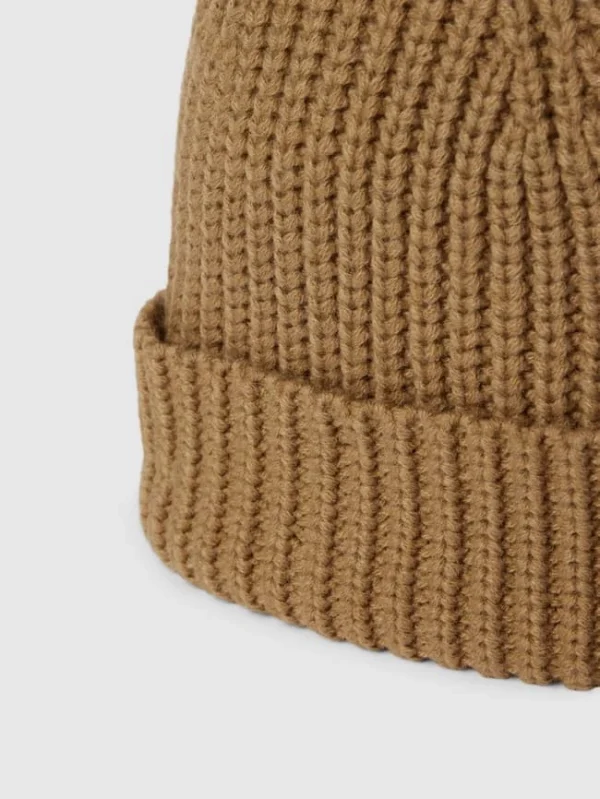 Esprit Beanie Mit Label-Detail – Beige 3