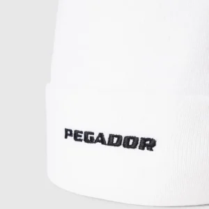 Pegador Beanie Mit Label-Stitching – Weiß 6