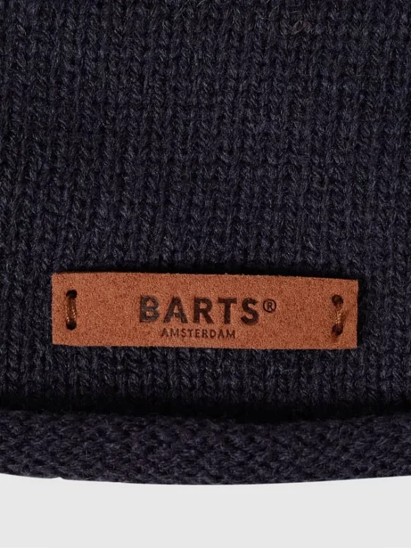 Barts Beanie Mit Gerolltem Abschluss Modell ‚James‘ – Marineblau 3