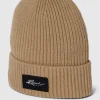 REVIEW Beanie Mit Label-Patch – Beige 8