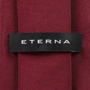 Eterna Krawatte Aus Reiner Seide (7,5 Cm) – Bordeaux Rot 6